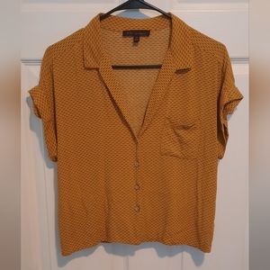 Kaii Los Angeles button-down cropped shirt